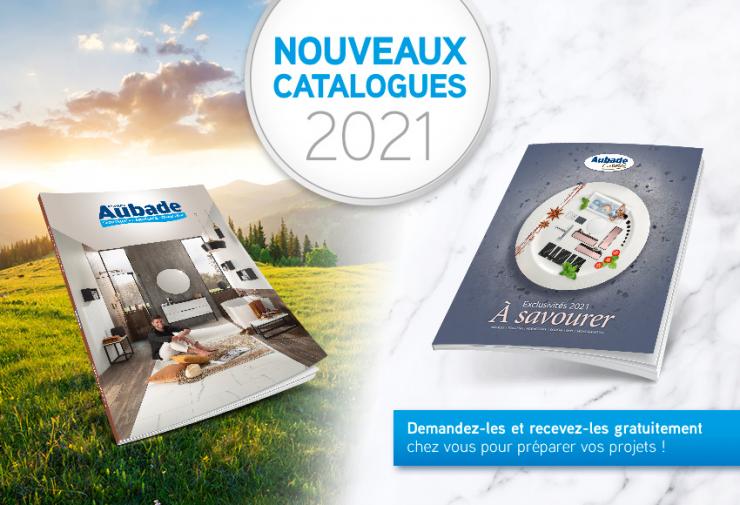 Découvrez les nouveaux catalogues Espace Aubade et Aubade Création chez Andrez-Brajon/Dupont-Est