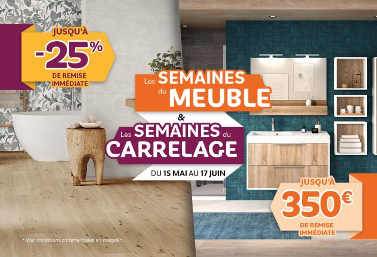 Profitez des Semaines du Meuble et du Carrelage | Andrez-Brajon / Dupont-Est 